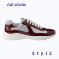 Prada Cups Burgundy-Silver